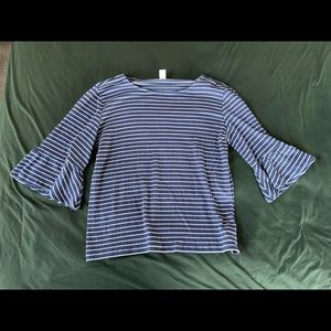 Old Navy striped blouse